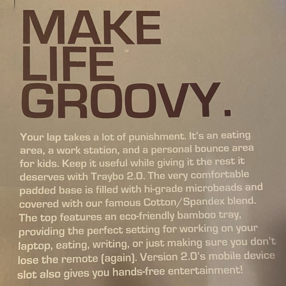 NWT🏷️ Cozy Bamboo Laptop Tray😌💻👩🏼💻 - Picture 5 of 9